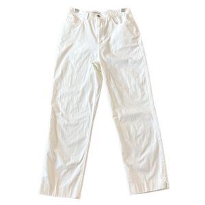 Bogner white straight leg pants size 26/small